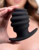 Hive Ass Tunnel Silicone Ribbed Hollow Anal Plug Large Sex Toy Product Image 1