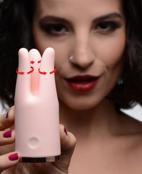 Vibrassage Twirl 10X Vibrating Clitoral Teaser Pink Sex Toy Product