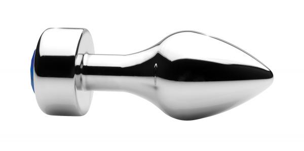 Booty Sparks Blue Gem Weighted Anal Plug Medium Sex Toy Product