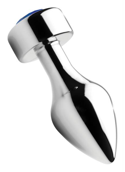 Booty Sparks Blue Gem Weighted Anal Plug Medium Sex Toy Product