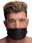 Leather Covered Ball Gag Black Sex Toy Product