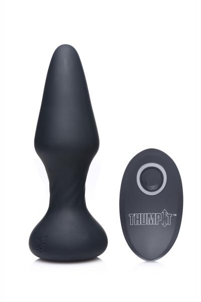 7x Slim Thumping Silicone Anal Plug Sex Toy Product