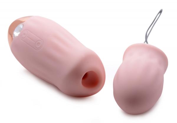 Shegasm Tandem Teaser 10x Clitoral Stimulator With Bonus Egg Vibe Sex Toy Product