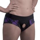 Lace Envy Crotchless Panty Harness - Lxl Sex Toy Product