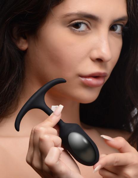 Premium Silicone Weighted Anal Plug - Small Sex Toy Product