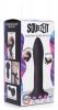 Squeezable Slender Dildo - Black Sex Toy Product Image 3