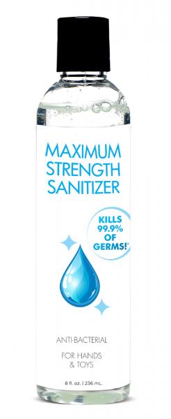 Anti-bacterial Maximum Strength Hand Sanitizer - 8oz Sex Toy Product