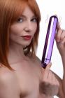 Xl Vibrating Metallic Bullet - Purple Sex Toy Product
