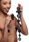 21x Dark Rattler Vibrating Silicone Anal Beads With Remote Sex Toy Product