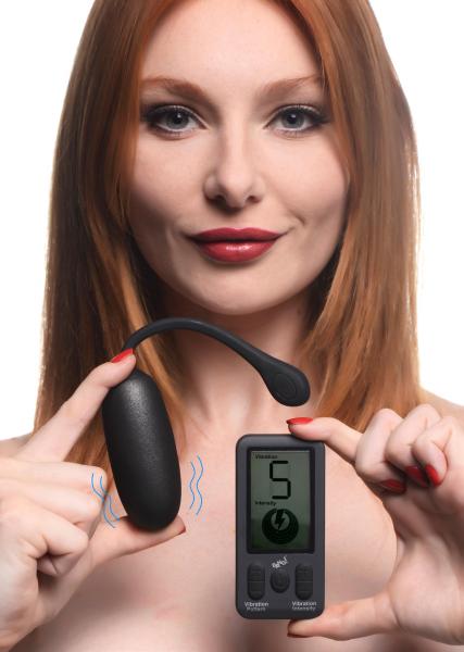 25x Platinum Series Plush Egg With Digital Remote Control Sex Toy Product