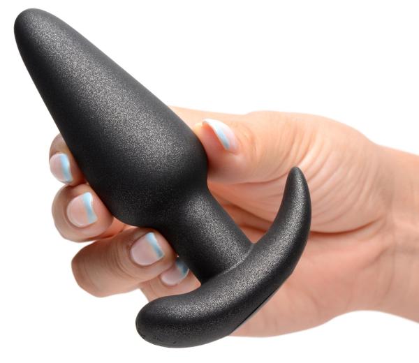 25x Vibrating Silicone Butt Plug With Remote Control Sex Toy Product
