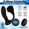 7x Silicone Prostate Plug With Ball Stretcher And Remote Sex Toy Product Image 3