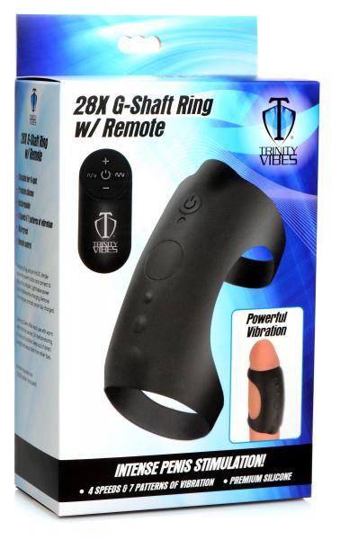 28x G-shaft Silicone Ring With Remote Control Sex Toy Product