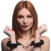 Cuffed In Fur Furry Handcuffs - Black Sex Toy Product Image 1