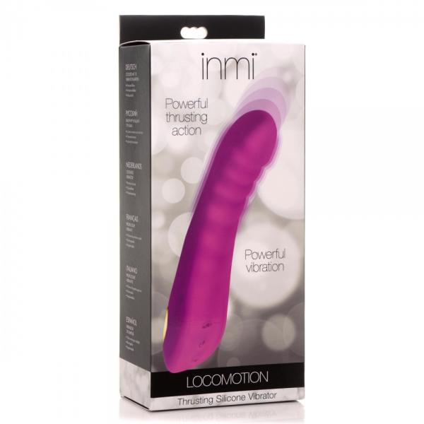 Locomotion Thrusting Silicone Vibrator Sex Toy Product