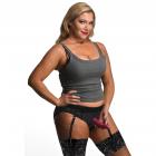 Panty Harness With Garter Straps - Lxl Sex Toy Product
