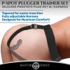 P-spot Plugger Trainer Set Silicone 3 Piece Prostate Plug Set With Harness Sex Toy Product Image 4