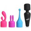 10x Mini Wand With 3 Attachments Sex Toy Product Image 4