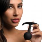 Premium Silicone Weighted Anal Plug - Medium Sex Toy Product