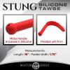 Stung Silicone Tawse - Red Sex Toy Product Image 3