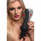 Sex Shaker Silicone Stimulator - Black Sex Toy Product
