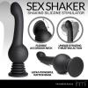 Sex Shaker Silicone Stimulator - Black Sex Toy Product Image 2
