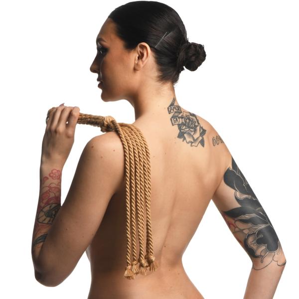 Swashbuckler Rope Flogger Sex Toy Product