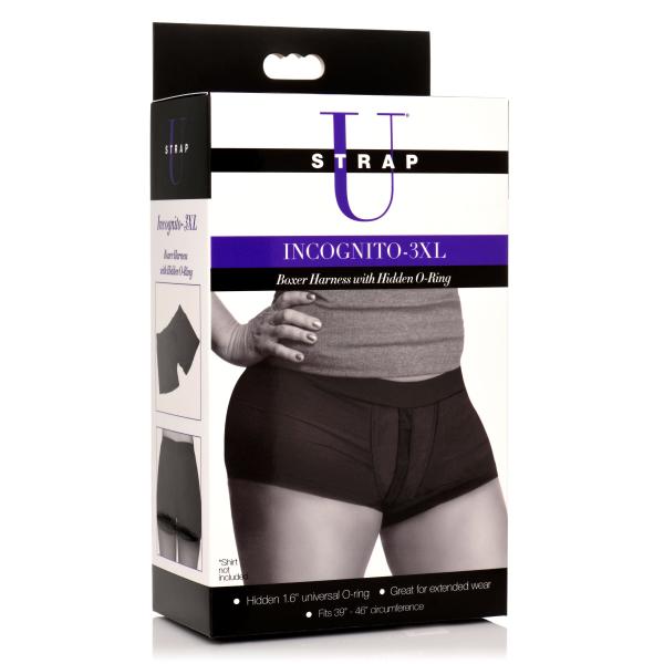 Incognito Boxer Harness With Hidden O-ring - 3xl Sex Toy Product