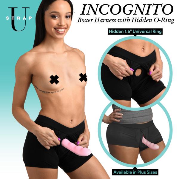 Incognito Boxer Harness With Hidden O-ring - Ml Sex Toy Product