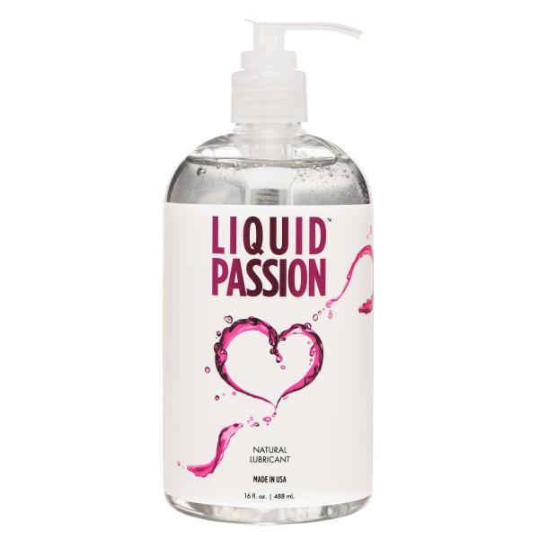 Liquid Passion Natural Lubricant - 16oz Sex Toy Product