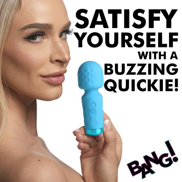 10x Mini Silicone Wand - Blue Sex Toy Product