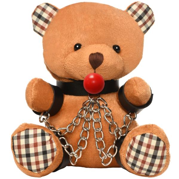 Gagged Bondage Bear Sex Toy Product