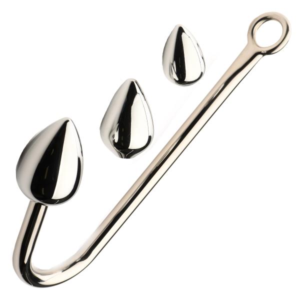 Anal Hook Trainer With 3 Plugs Sex Toy Product