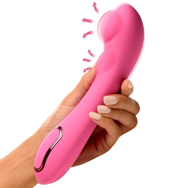 Extreme-g Inflating G-spot Silicone Vibrator Sex Toy Product