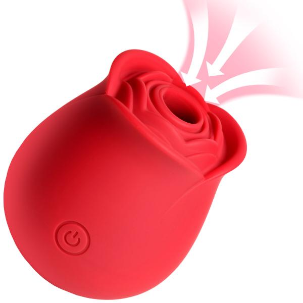 The Perfect Rose Clitoral Stimulator - Red Sex Toy Product