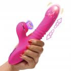 Pro-thrust Thrusting Suction Silicone Rabbit Vibrator Sex Toy Product