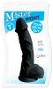 7 Inch Mister Right Dildo - Black Sex Toy Product Image 1