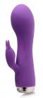 10x Wonder Mini Rabbit Silicone Vibrator - Purple Sex Toy Product