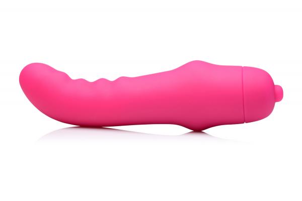 7x Lil Wavy Mini Silicone G-spot Vibe - Magenta Sex Toy Product