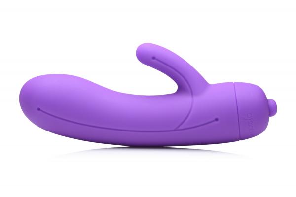 7x Lil Smoothie Mini Silicone Rabbit Vibe - Violet Sex Toy Product