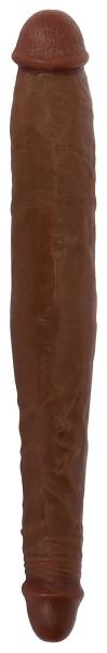 Jock 13 Inch Tapered Double Dong Brown Sex Toy Product