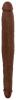 Jock 13 Inch Tapered Double Dong Brown Sex Toy Product Image 1