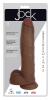 Jock 11 Inch Dong With Balls Brown Sex Toy Product Image 2