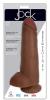 Jock 12 Inch Dong With Balls Brown Sex Toy Product Image 2