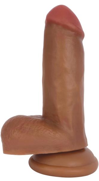 Jock Dark Bareskin Dildo With Balls - 6 Inch Sex Toy Product