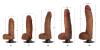 Jock Dark Bareskin Vibrating Dildo With Balls - 10 Inch Sex Toy Product Image 3
