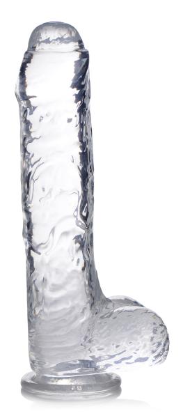 Jock C-thru Dildo With Balls - 9 Inch Sex Toy Product