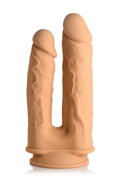 10x Silexpan Vibrating 6 And 7 Inch Double Dildo Sex Toy Product