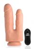 Vibrating And Rotating Remote Control Silicone Double Dildo Sex Toy Product Image 1