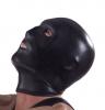 Black Hood With Eye, Mouth And Nose Holes Sex Toy Product Image 2